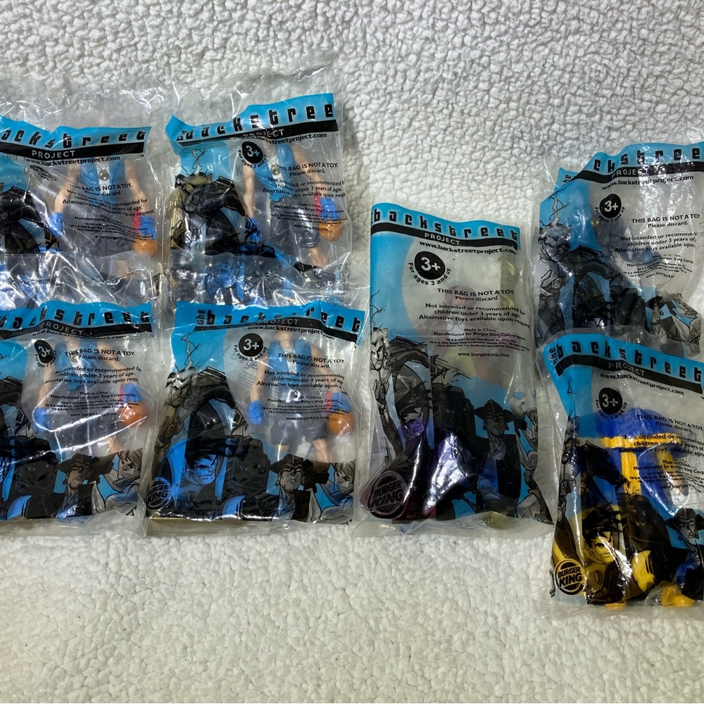 Vintage Backstreet Boys Backstreet Project Burger King Toys